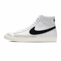 Nike Blazer Mid '77 Vintage White/Black ナイキ ブレーザー ミッド '77 ヴィンテージ ホワイト/ブラック(BQ6806-100)白26.5cm箱無し_画像4