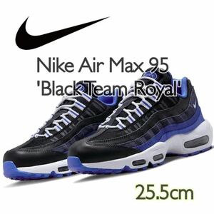 Nike Air Max 95 'Black Team Royal' ナイキ エアマックス95 ブラック/チームロイヤル/ホワイト (DM0011006)青25.5cm箱あり 