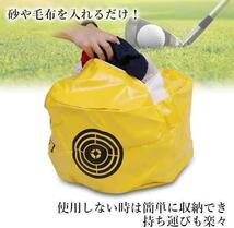 ゴルフ練習器具　インパクトバッグ　打ちっぱなし ゴルフクラブ 素振り　ゴルフ_画像4