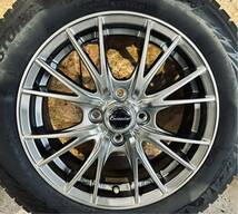 ★綺麗 溝多 2020年★ 4本 185/60R15 スタッドレス VRX2 5.5J +45 4H PCD100 アクア ヴィッツ スイフト フィット ヤリス A-5-62_画像3