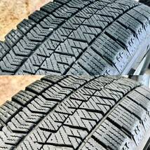 ★綺麗 溝多 2020年★ 4本 185/60R15 スタッドレス VRX2 5.5J +45 4H PCD100 アクア ヴィッツ スイフト フィット ヤリス A-5-62_画像8