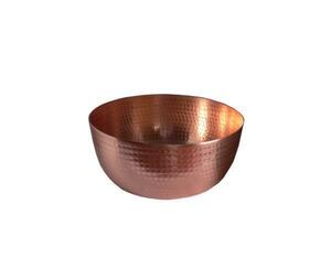 ☆銅製鎚目打出し矢床鍋約径１５ｃｍ（容量約１．０Ｌ）板厚約１.２ｍｍの業務用仕様日本製新品