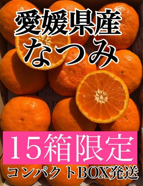 愛媛県産 ミカン なつみ コンパクトボックス 柑橘 みかん 果物