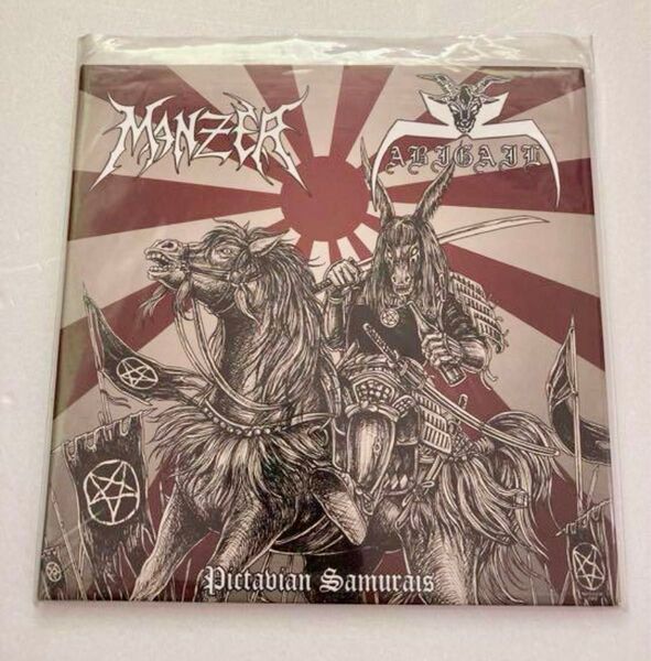 Abigail / Manzer Pictavian sammurais EPレコード BlackMetal punk アビゲイル