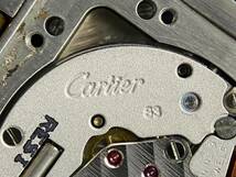 【ジャンク品】Cartier/カルティエ パンテール MM 183949 CAL.83 クォーツ 2ロウ デイト アイボリー文字盤 メンズ腕時計 (48405MT2)_画像8