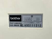 【通電のみ確認済】brother/ブラザー TA3-B629 Nouvelle300/ヌーベル300 直線ポータブルミシン ハンドクラフト 手工芸 (43811A1)_画像7