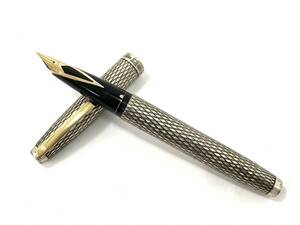 【ジャンク品】SHEAFFER/シェーファー スターリング シルバー ペン先 14K 万年筆 筆記用具 文具 STERLING SILVER (48489IR1)