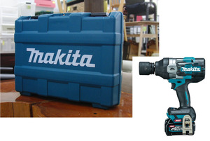 新品未開封 makita マキタ 充電式インパクトレンチ 40Vmax TW001GRDX バッテリー2個 充電器 ケースセット 札幌 手稲