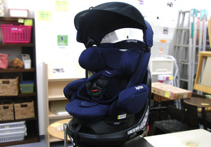 Aprica child seat Furadia Glo u navy ISOFIX newborn baby ~4 -years old about 0-18kg 3 step rotary Aprica Sapporo hand .