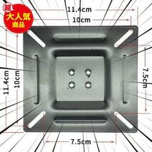 テレビ壁掛け金具仕様 角度調整可能 スタンド VESA 壁掛けラック 14-27インチ 角度自由調整(上下左右15度) モニター スタンド_画像5