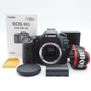 ★美品★ Canon キヤノン デジタル一眼レフカメラ EOS 80D ボディ #2316