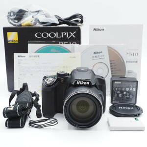 ★極上品・元箱付き★ Nikon ニコン デジタルカメラ COOLPIX P510 ブラック #2323