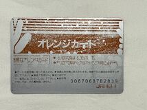 【未使用】JR東日本 ミスレールウェイ千葉’87 オレンジカード1000円分_画像2