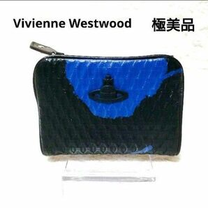 【極美品】Vivienne Westwood　ヴィヴィアンウエストウッド　パスケース　コインケース　財布　折り財布