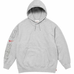 Supreme Nike Hooded Sweatshirt Grey S