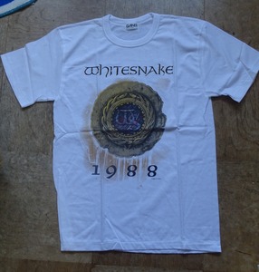 ホワイトスネイク　WHITESNAKE　来日記念Tシャツ　未使用