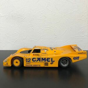 PORSCHE 962c ポルシェ　プラモデル　タミヤ　F-1 レーシング　アオシマ　フジミ　ハセガワ　完成品　camel キャメル　