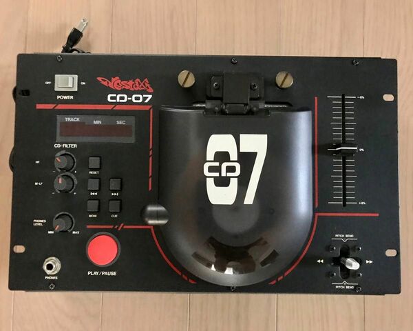 Vestax CD-07 CDJコントローラー 日本製 ベスタクス ヴィンテージ機器