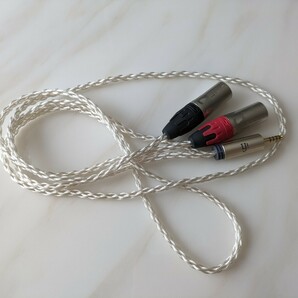 4.4 to XLR cable バランスケーブルの画像2
