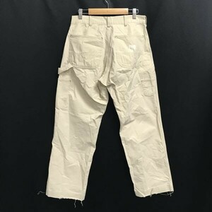  Karl hell m/Karl Helmut* cotton /chino/ work pants [ men's M/ beige /beige/ cotton ] military manner /Pants/Trouser*cBH656