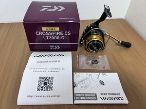 【新品未使用】DAIWA ダイワ スピニングリール CROSSFIRE LT 3000 C ルアー釣り シーバス ヒラメ