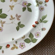 ウェッジウッド ワイルドストロベリー オーバルプラター プレート 楕円大皿 大皿 WEDGWOOD _画像5