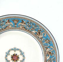 ウェッジウッド フロレンティーン ターコイズ WEDGWOOD FLORENTINE 洋食器 食器 プレート 大皿 27cm_画像2