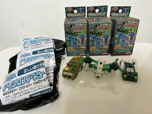 【送料込・新古品】マイクロンブースターVol.2 クラスター、ローター、グルーブ　3体セット　トランスフォーマー スーパーリンク　タカラ