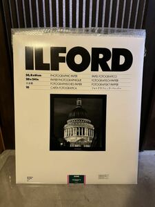 ILFORD イルフォード 印画紙 マルチグレード バライタ 大全紙 20x24 1年前に新品購入 3冊セット