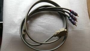 audio-technica PCOCC D terminal -RGB RCA cable 1.2m certainly . position establish please small scratch degree beautiful goods agency resale super warm welcome NCNR..