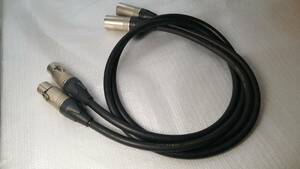 REQST Z-LNC01 XLR cable approximately 1.0m 1 pair abrasion degree considerably. beautiful goods tester ... through has confirmed agency resale warm welcome NCNR..