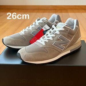 【未使用】 New Balance M996JP 26cm グレー Made in Japan ニューバランス 35周年