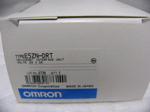 ★新品★ OMRON E5ZN-DRT DeviceNet通信ユニット温度センサ用 