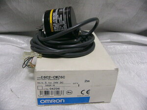 ★未使用に近い★ OMRON E6C2-CWZ6C 360P/R ロータリーエンコーダ