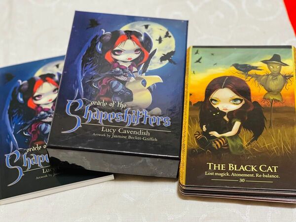 Shapeshifters オラクルカード☆シェイプシフターズオラクルカード☆日本語説明書付き☆占いカード☆美品☆かわいいカード