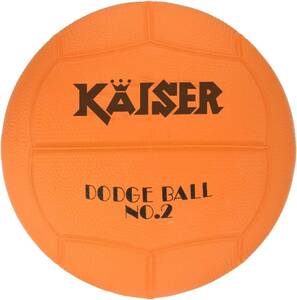 Kaiser(カイザー) ゴム ドッジ ボール KW-188 【色指定不可】 小学生 レクリエーション用 レジャー ファミリースポ