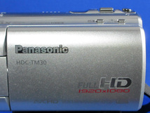 安心10日保証 Panasonic HDC-TM30 完動品 極美品 付属品付き 貴重な日本製フルハイビジョンビデオカメラ_画像9