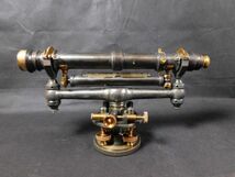 アンティーク W＆L.E.GURLEY TROY N.Y 測量機 経緯儀 トランシット レベル Antique Surveying instrument 明治 大正時代_画像2