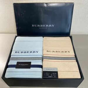 b*★未使用　BURBERRY バーバリー タオルケット 2枚セット 140×190cm★