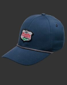 [ ограниченный товар ] Scotty Cameron шляпа Hat - SC Retro Patch Rope - Navy/Gray