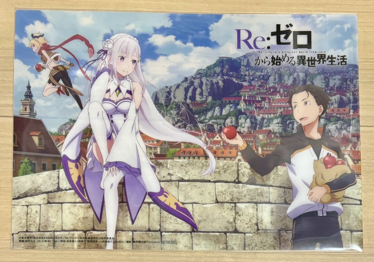 激レア】Re:ゼロから始める異世界生活 エミリア&ラム&レム B2
