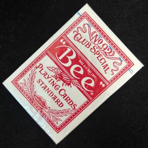 OHIO Bee red playing cards 1デック　バーコード右　トランプ　レアデック