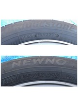 [T-9]トヨタ PRIUS NHW10 ホイール 15X5J 4穴 15インチ / BRIDGESTONE NEWNO 165/65R15 タイヤSET 中古★_画像7