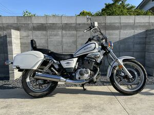 配送のみ!! GZ125HS 実働車　スズキ　GZ125 アメリカン 原付二種 ビラーゴ　125 ドラックスター125 フルサイズ GN125 マローダ マグナ