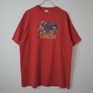 90s HOOK-UPS Mobile Suits Tシャツ vintage ビンテージ ジェルミクライン AKIRA 攻殻機動隊 Ghost in the Shell アニメ ムービーT 