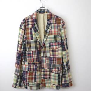 [DEAD STOCK] 90s~ Polo By Ralph Lauren ラルフローレン patchwork Tailored Jacket パッチワーク テーラードジャケット vintage 