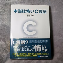 本当は怖いＣ言語 種田元樹／著　初版　帯付き_画像1