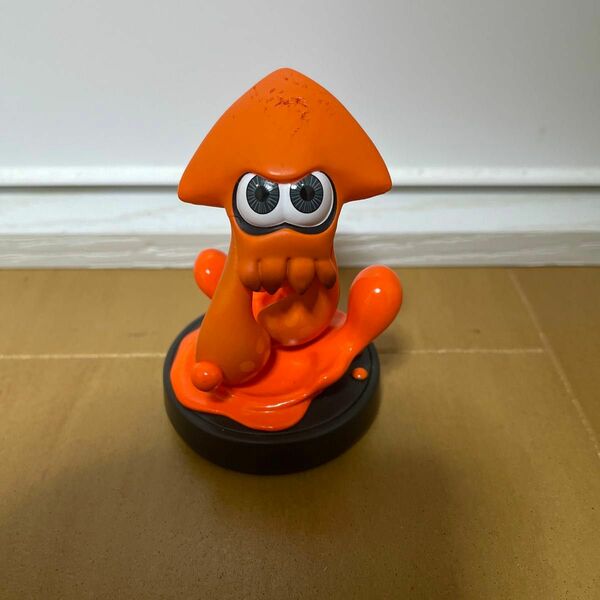 【動作確認済み】amiiboスプラトゥーン　イカ　オレンジ 任天堂 フィギュア