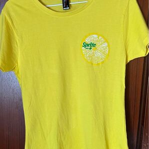 Sprite Lemon Plus スプライトレモンプラス　 Tシャツ イエロー　レディース　10号　オーストラリア