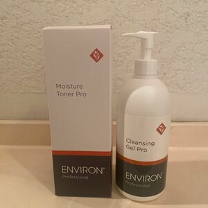 『新品』ENVIRON・エンビロン　クレンジングジェル500g＆モイスチャートーナー485ml